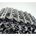 1/16 Haya Chieftain Tank Upgraded Metal Tracks with Rubber Pads / Challenger One metal tracks