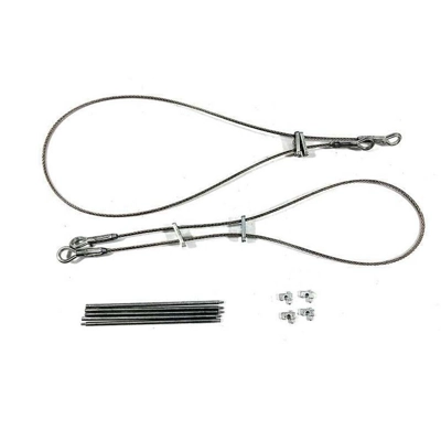 MATO MT248 RC Model 1/16 King Tiger 1228 Tank Metal Towing Cable Clamps Parts