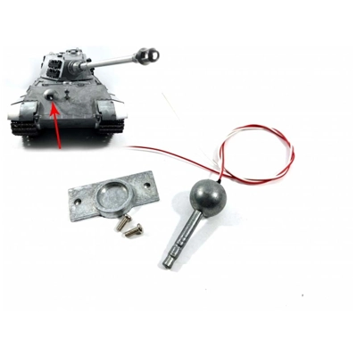 MATO MT257 King Tiger 1/16 Metal Machine Gun with LED UK