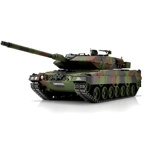 Torro 1/16 Leopard 2A6 RC Tank 2.4G IR Metal Edition PRO NATO Smoke Barrel
