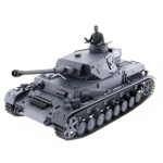 2.4G HENG LONG Panzer iv F2 Radio Remote Control BB Shoot Tank