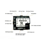 Heng Long RX18 Multi Function Circuit Board 27 Mhz ( Crystal version )