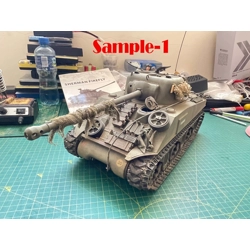 radio remote control Firefly tank 2.4G  BB Smoking Soundin..