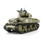 Heng Long M4A3 Sherman Radio Control RC TANK M4A3 2.4G BB Shoot Smoke Engine Sounding