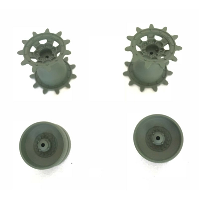 Heng Long Leopard2 A6 Plastic Driving Wheels Idlers 1/16