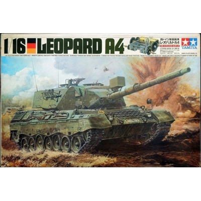 1/16 タミヤ レオパルド A4 戦車 / TAMIYA LEOPARD Vintage 1978
