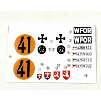 Haya 1/16 Gepard Sticker Decal