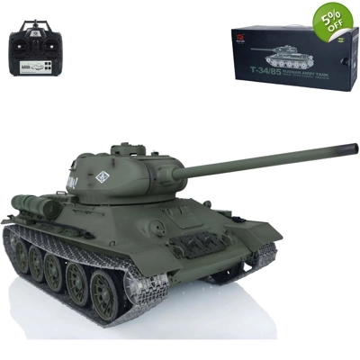 radio control rc tank Pro metal tracks version Russian T-34 Tank 2.4G 7.0 Version UK