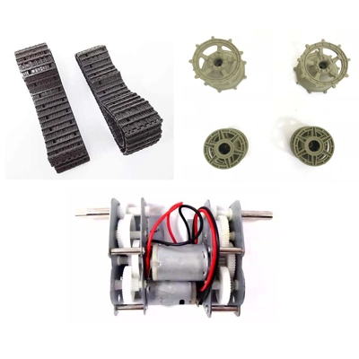 Heng Long German  King Tiger Plastic Tracks Driving Wheels & Idlers