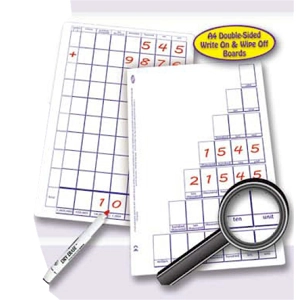 PLACE VALUE DOUBLE SIDED DRY..