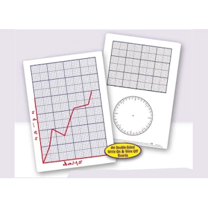 GRAPH DOUBLE SIDED DRY ERASE..