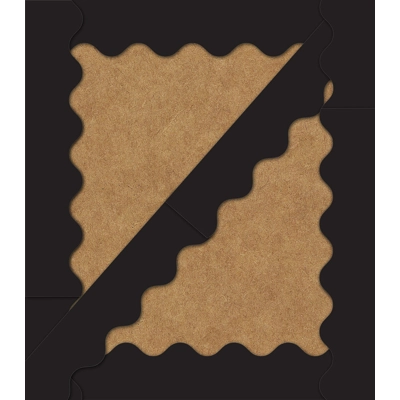 Black Scalloped Border