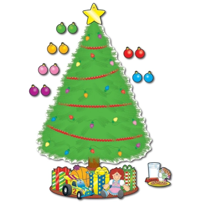 Big Christmas Tree Bulletin Board Set