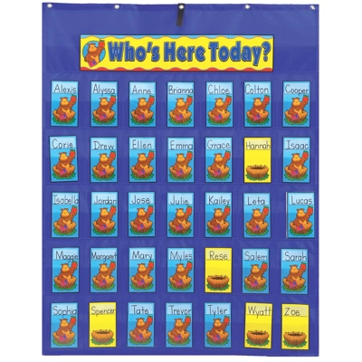 Attendance/Multiuse Pocket Chart