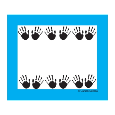 Handprints Name Tags
