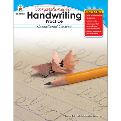 Comprehensive Handwriting Practice: Traditional Cursive Resource Book Gr. 2–5