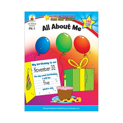 All About Me Workbook Gr. PreK–K 1