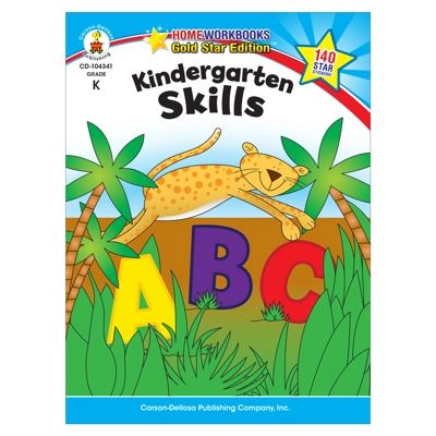 Kindergarten Skills Workbook