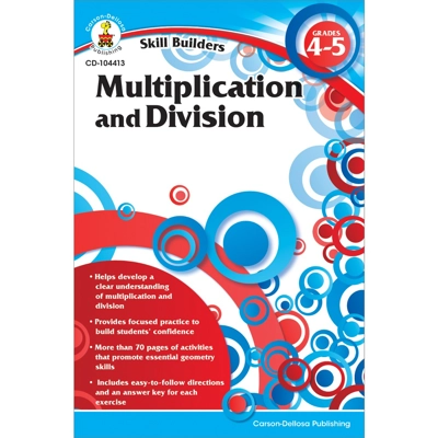 Multiplication and Division Workbook Gr. 4-5