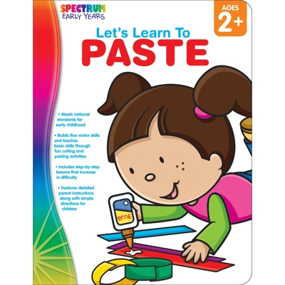 Let’s Learn to Paste Ages 2+ Book
