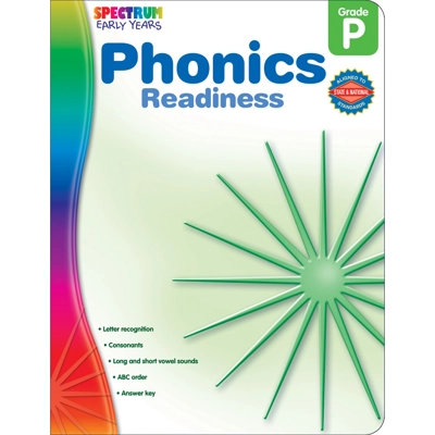 Spectrum® Phonics Readiness Gr. PreK