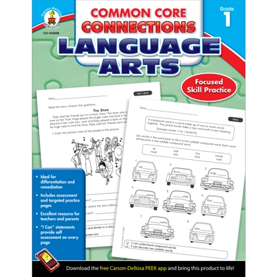 Common Core Connections Language Arts Book Gr. 1