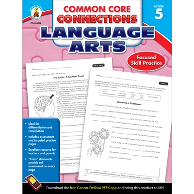 Common Core Connections Language Arts Book Gr. 5