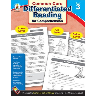 Differentiated Reading For Comprehension Gr. 3 Book