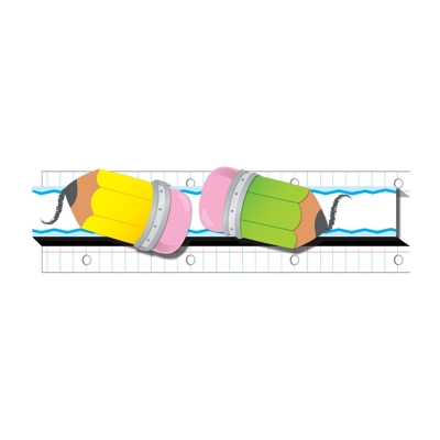 Pencils Pop-Its® Border