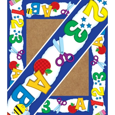 School Fun Straight Border