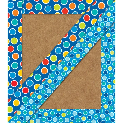 Bubbly Blues Two-Sided Straight Border