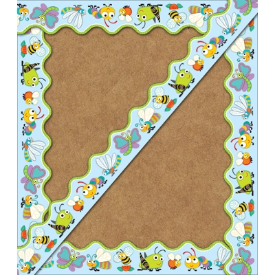 “Buggy“ For Bugs Scalloped Border