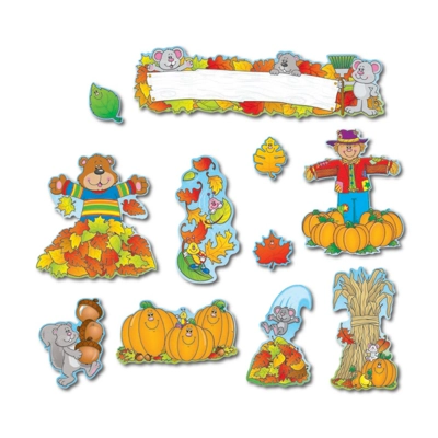 Fall Mini Bulletin Board Set