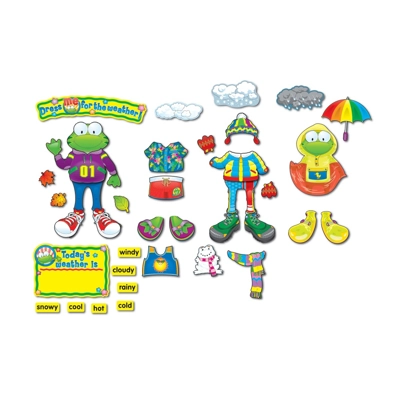 Weather Frog Bulletin Board Set