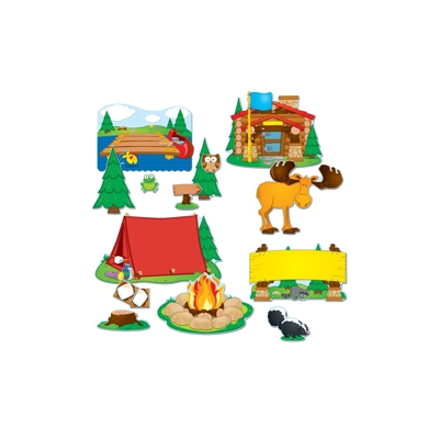 Camping Bulletin Board Set