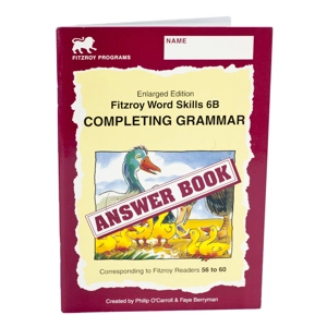 FITZROY WORD SKILLS ANSWER B..