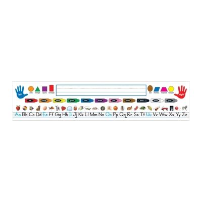 Traditional Manuscript Gr. PK–K Quick Stick® Desk Nameplates