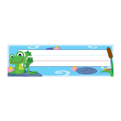 FUNky Frogs Nameplates