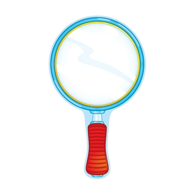 Magnifying Glass Colorful Cut-Outs®