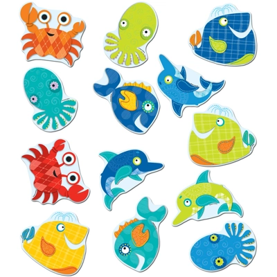 Seaside Splash Colorful Cut-Outs®