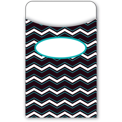 Black, White & Bold Library Pockets Regular