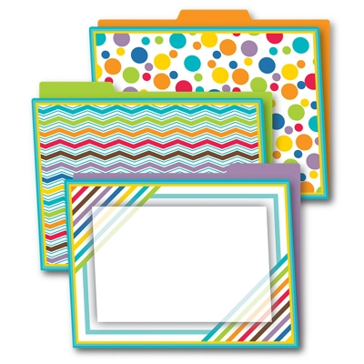 Color Me Bright File Folders