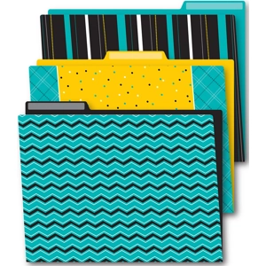 Black, White & Bold File Fol..