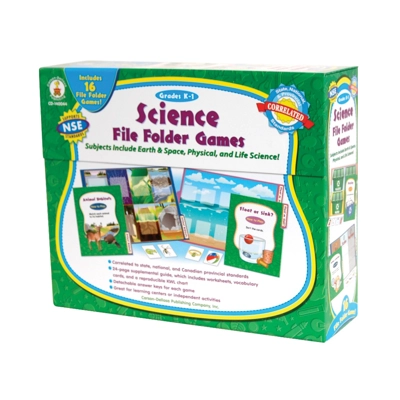 Science File Folder Games Gr. K–1