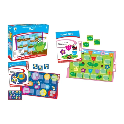 CenterSOLUTIONS® Math File Folder Games Gr. 2