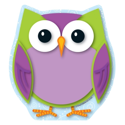 Colorful Owl Notepad
