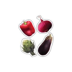 Vegetables Shape Stickers