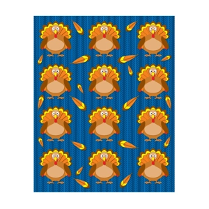 Turkeys Shape Stickers