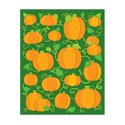 Pumpkins Shape Stickers