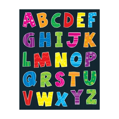 Alphabet Shape Stickers